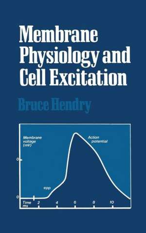 Membrane Physiology and Cell Excitation de Bruce Hendry