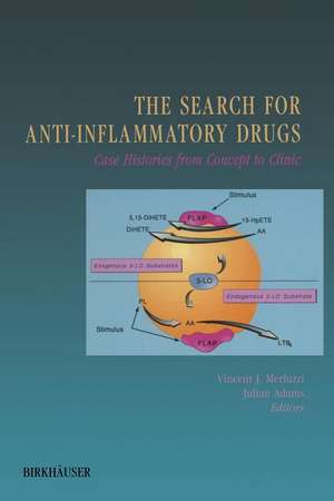 The Search for Anti-Inflammatory Drugs: Case Histories from Concept to Clinic de Vincent J. Merluzzi