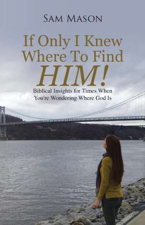 If Only I Knew Where to Find Him!: Biblical Insights for Times When You're Wondering Where God Is de Sam Mason