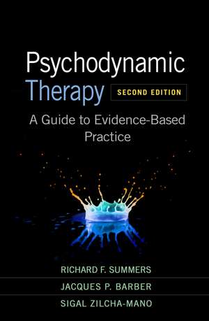 Psychodynamic Therapy de Richard F Summers