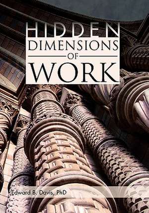 Davis, E: Hidden Dimensions of Work de Edward BPhD Davis