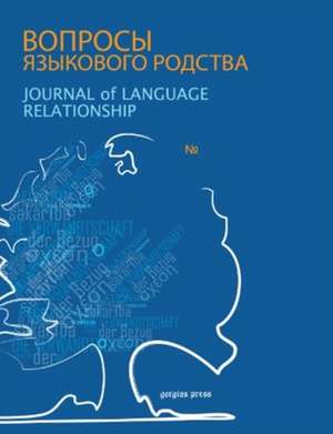 Journal of Language Relationship vol 10