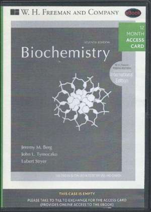 Berg, J: Biochemistry