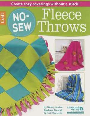 No-Sew Fleece Throws de Nancy Javier