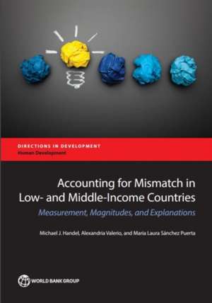 Accounting for Education Mismatch in Developing Countries de Michael J. Handel