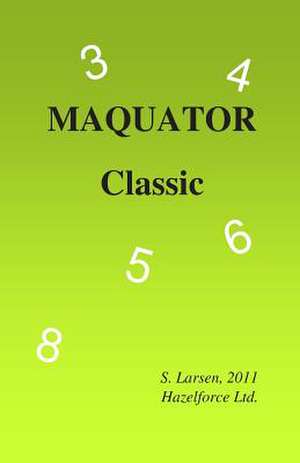 Maquator Classic 2011 de MR S. Larsen