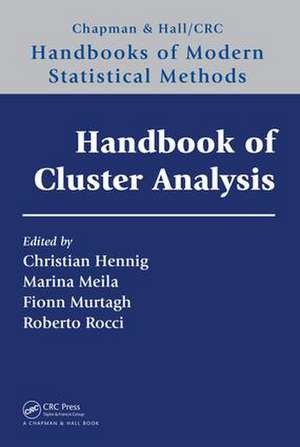 Handbook of Cluster Analysis de Christian Hennig