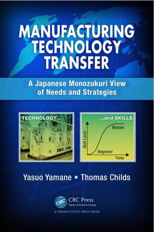 Manufacturing Technology Transfer: A Japanese Monozukuri View of Needs and Strategies de Yasuo Yamane