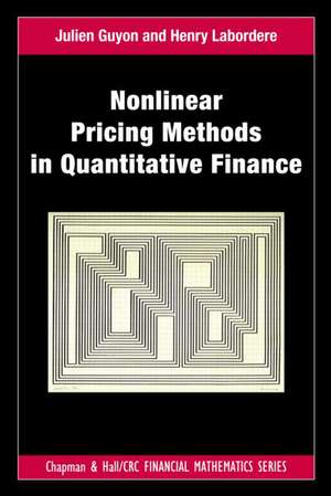 Nonlinear Option Pricing de Julien Guyon