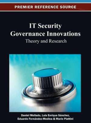 It Security Governance Innovations de E. Fernandez-Medina