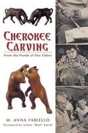 Cherokee Carving de M Anna Fariello