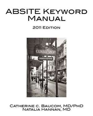 2011 Absite Keyword Manual de Catherine C. Baucom