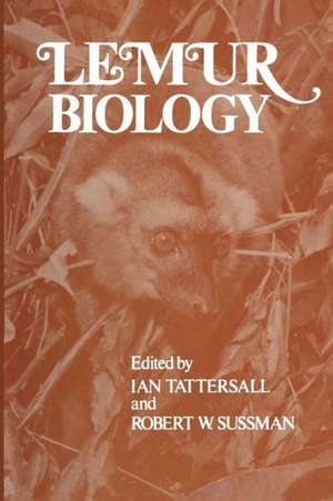 Lemur Biology de Ian Tattersall