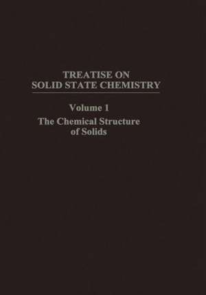 The Chemical Structure of Solids de N. Hannay