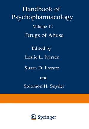 Drugs of Abuse de Leslie Iversen