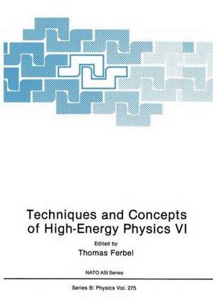 Techniques and Concepts of High-Energy Physics VI de Thomas Ferbel