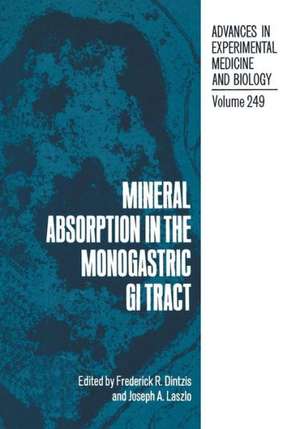 Mineral Absorption in the Monogastric GI Tract de F. Dintzis