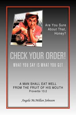 Check Your Order! de Angela McMillan Johnson