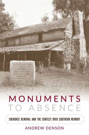Monuments to Absence de Andrew Denson