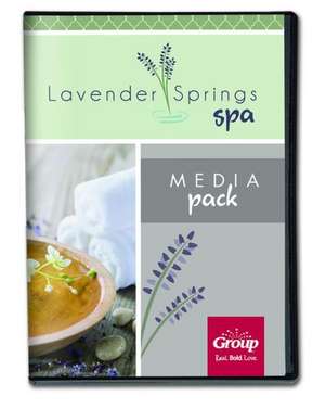 Lavender Springs Spa DVD and CD Media Pack: (Dvd, Graphics CD and Instrumental Music CD) de Group Publishing