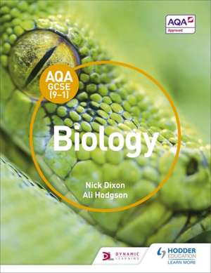 AQA GCSE (9-1) Biology Student Book de Nick Dixon