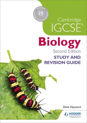 Cambridge IGCSE Biology Study and Revision Guide de Dave Hayward