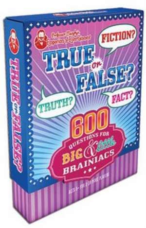 Professor Murphy's Quiz Cards - True or False? de Parragon