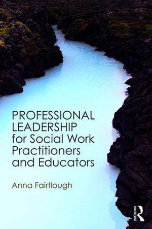 Professional Leadership for Social Work Practitioners and Educators de Anna Fairtlough