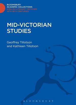 Mid-Victorian Studies de Geoffrey Tillotson