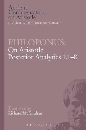 Philoponus: On Aristotle Posterior Analytics 1.1-8 de Philoponus