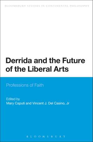 Derrida and the Future of the Liberal Arts: Professions of Faith de Professor Mary Caputi