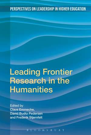 Mapping Frontier Research in the Humanities de Claus Emmeche