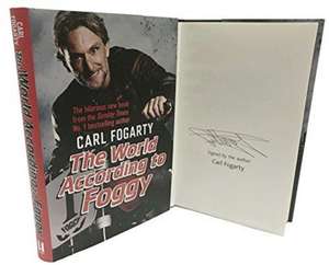 WORLD ACCORDING TO FOGGY SIGNED EDITION de CARL FOGARTY