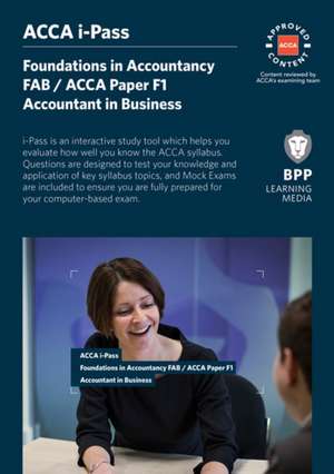 FIA Foundations of Accountant in Business FAB (ACCA F1) de BPP Learning Media