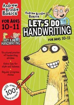 Let's do Handwriting 10-11 de Andrew Brodie