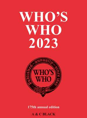 Who's Who 2023