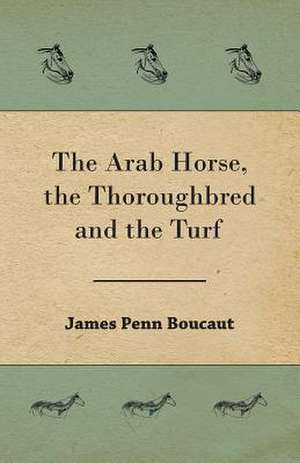 The Arab Horse, the Thoroughbred and the Turf de James Penn Boucaut