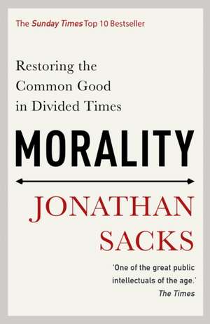 Morality de Jonathan Sacks