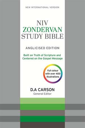 NIV Zondervan Study Bible (Anglicised) de New International Version