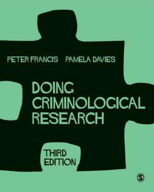 Doing Criminological Research de Pamela Davies