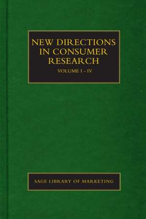 New Directions in Consumer Research de Paul Hewer