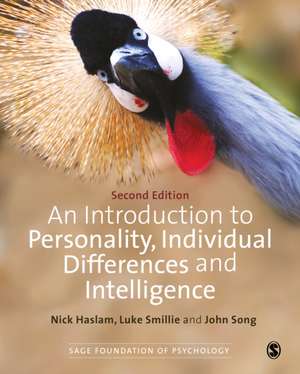 An Introduction to Personality, Individual Differences and Intelligence de Nick Haslam