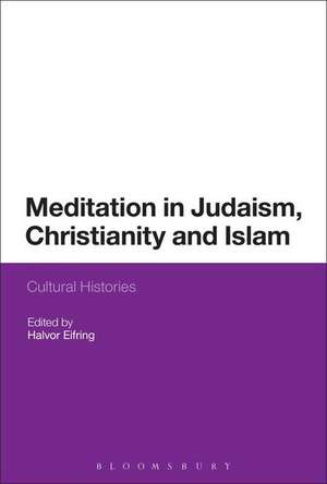 Meditation in Judaism, Christianity and Islam: Cultural Histories de Professor Halvor Eifring