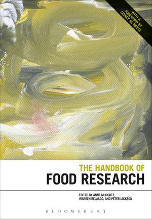 The Handbook of Food Research de Anne Murcott