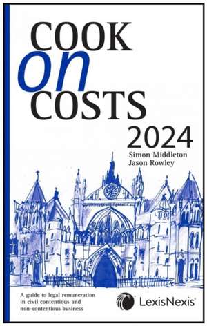 Cook on Costs 2024 de Master Jason Rowley