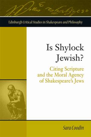 Is Shylock Jewish? de Coodin, Sara