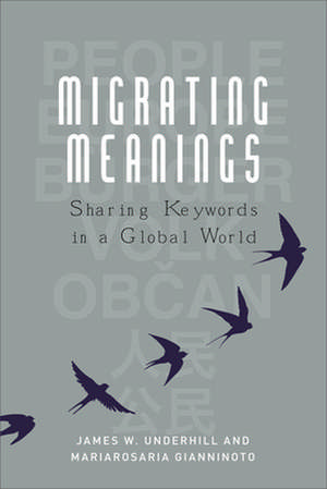 Migrating Meanings de James W. Underhill