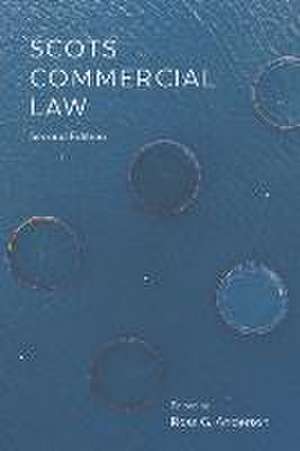 Scots Commercial Law de Ross G Anderson