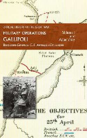 OFFICIAL HISTORY OF THE GREAT WAR - MILITARY OPERATIONS de C. F. Aspinall-Oglander