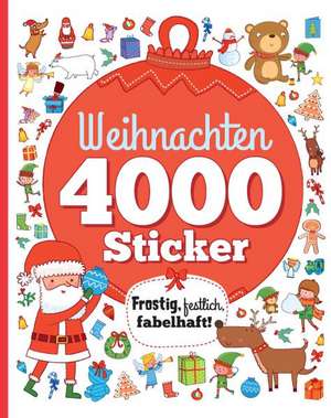 Weihnachten 4000 Sticker